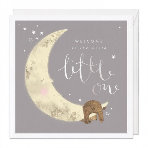 Little Moon New Baby Card